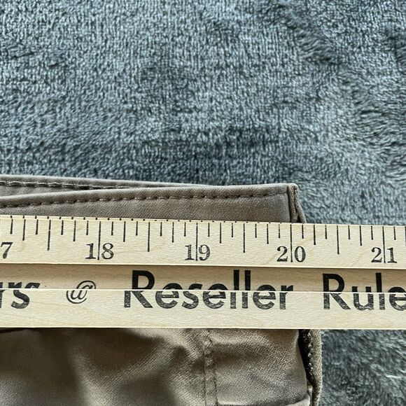 Adriano Goldschmied AG Pants Mens 38x32 Tan Khaki The Everett Straight Slim - Picture 10 of 12